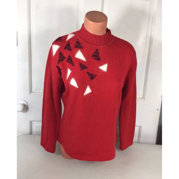 Valenti Vintage Wool Sweater Womens Large - Picture 1 of 5